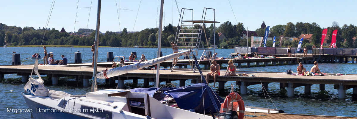 Zarządzanie nieruchomościami - Mrągowo, Ekomarina plaża miejska